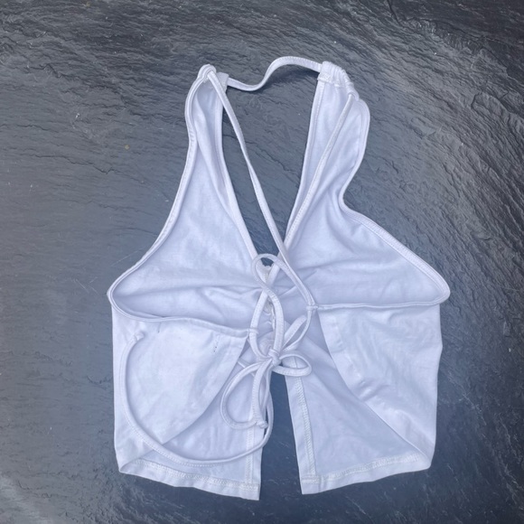 Motel rocks halter open back crop top - Picture 4 of 5